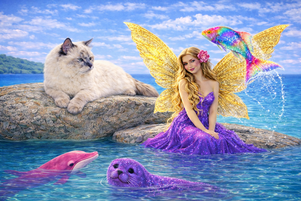 Princess & Romeo 2026 Wall Calendar – Little Magic Moments